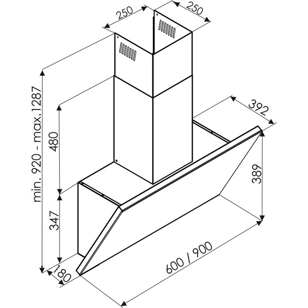 Витяжка De Dietrich DHV4974HB - изображение 5